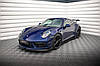 Сплітер Porsche 911 992 Carrera Aero (2019+) тюнінг обвіс губа спідниця елерон (V2), фото 3