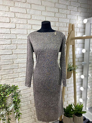 Лаконічна жіноча сукня, тканина "Ангора" 50 розмір, фото 2