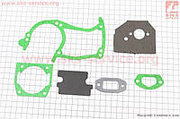 Прокладки 4500/5200/5800, к-кт 6 деталей, (на блістері) для бензопил