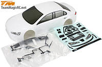 Team Magic E4D EVX Pre-painted Body Shell White arpic