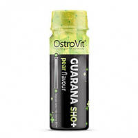 Гуарана, смак грушы, GUARANA SHOT, pear flavour, OstroVit, 80 мл