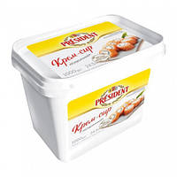 Крем-сир President 24.5% 1 кг