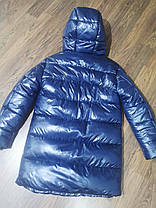 Зимова подовжена куртка для хлопчика 129-148, фото 3