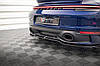 Дифузор Porsche 911 992 Carrera Aero (2019+) тюнінг обвіс спідниця елерон (V2), фото 4