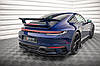 Дифузор Porsche 911 992 Carrera Aero (2019+) тюнінг обвіс спідниця елерон (V2), фото 6