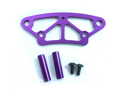 Purple Alum Front Bumper Upper Plate 1P amc