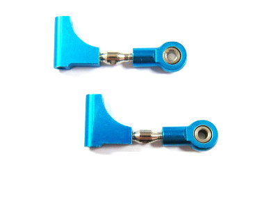 (82909) Blue Alum Front Upper Susp Arms 2P