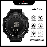 North Edge, North Edge Apache 5 BAR, Тактические часы с компасом, Норс едж 5 бар, Водонепроницаемые часы