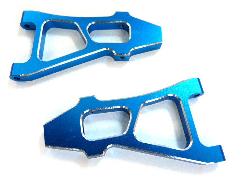 (08037) Blue Alum Front Lower Arm 2P