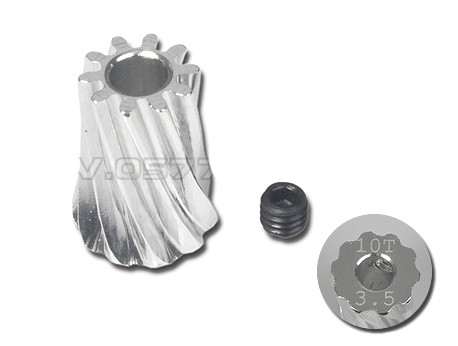 Піньйон косозубий 10T/3,5 mm Tarot 450 (TL2774) amc