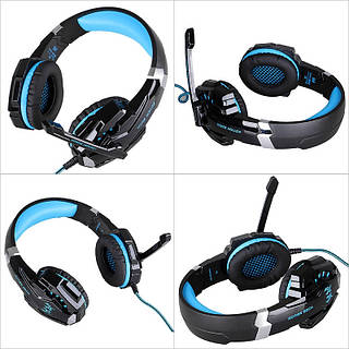 KOTION EACH Pro Gaming Headset G9000 black blue ID 1746451934 1230 Prom.ua