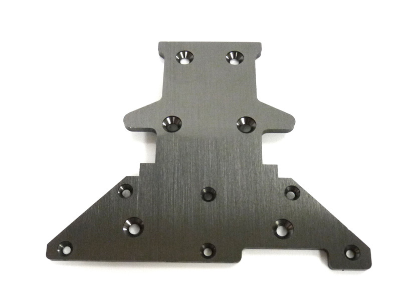 Передня підсилювальна пластина нижньої деки шасі для Himoto E8SCL, E8XBL, N8XB amc, фото 1