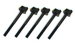 Гвинт нейлоновий 5 шт в пакуванні Haoye M6 60мм чорний літаків amc