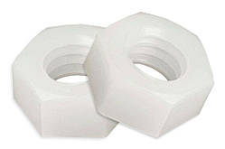 Нейлонові гайки 5 шт в пакуванні. Haoye M6 5 мм (білий) amc