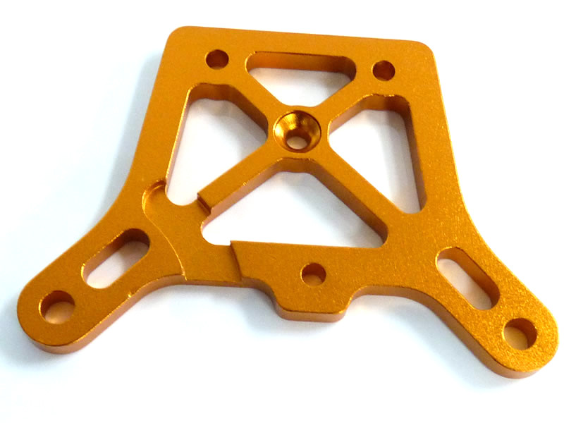 Alum Front Upper Susp Plate 1P (Gold) amc, фото 1