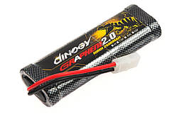 Акумулятор для радіокерованих іграшок Dinogy Ni-MH 2600 мАг 7.2 В 25x46x130 мм Tamiya 3C літій-полімерний amc