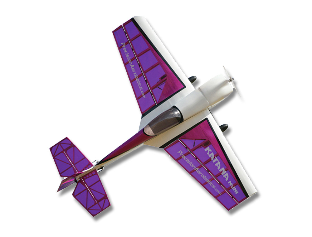 Збірна модель літака на радіокеруванні Precision Aerobatics Katana Mini 1020мм літак-планер на пульту RC