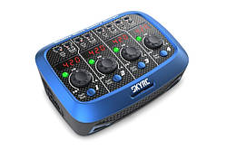 Зарядний пристрій із блоком живлення 220В SkyRC Quattro Micro кватро для 1S Li-Pol 3.7V 1A акумуляторів amc