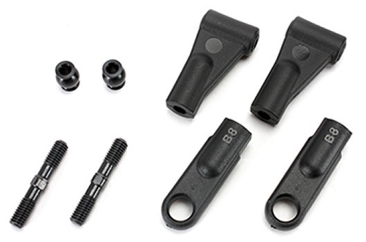 Team Magic B8 Front Upper Arm Set amc