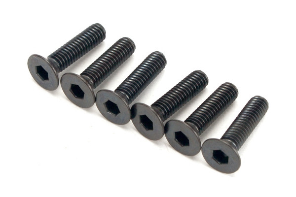 Team Magic 3.5x14mm Steel FH Screw (6) amc