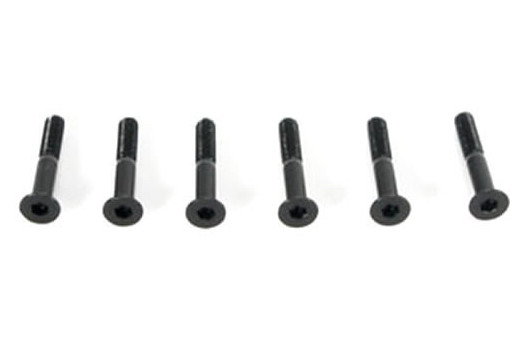 Team Magic 3.5x18mm Steel FH Screw (6) amc