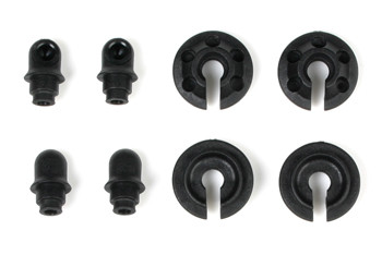Team Magic E4 Shock Spring Mount & Ball Cup 4p amc
