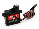 Сервопривід цифровий мікро сервомотор 6.5г Power HD DSM44 1.6кг/0.07сек двигун для радіокерованих моделей, фото 2