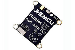 Відеопередавачі FPV обладнання JHEMCU Tran-3016W 5.8GHz 25-1600mW 40 модуль передавач відеосигналу для FPV amc