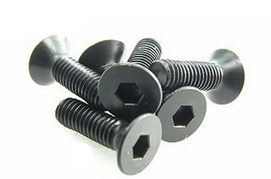 Team Magic 3x10mm Steel F.H. Screw 6p