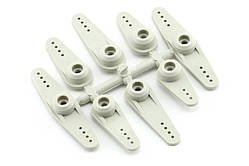 Качалки для серводвигунів сервомоторів Haoye нейлонові 25T Futaba, PowerHD набір 8 шт amc