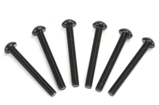 Team Magic 3.5x28mm Steel BH Screw 6p