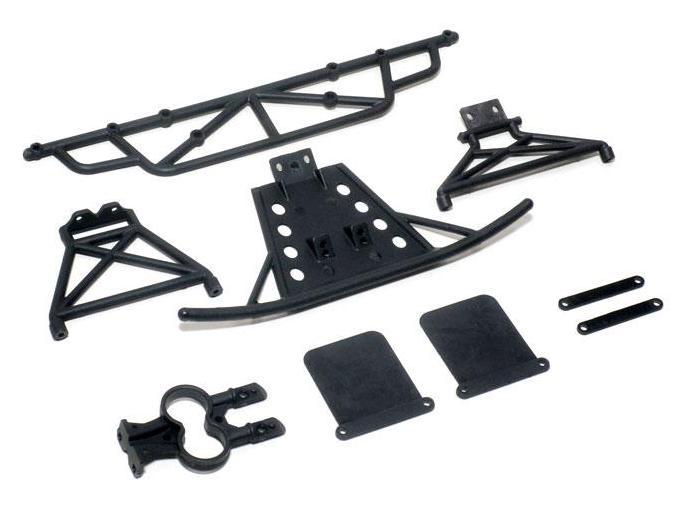 Бамперы передний и задний LC Racing 1/14 для EMB-SC, EMB-WRC, EMB-DT, EMB-TG (LC-6039) amc