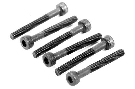 Team Magic 3x25mm Cap Screw 6p