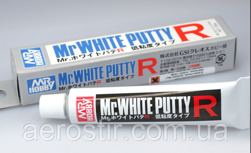 MR.WHITE PUTTY R. MR.HOBBY P123