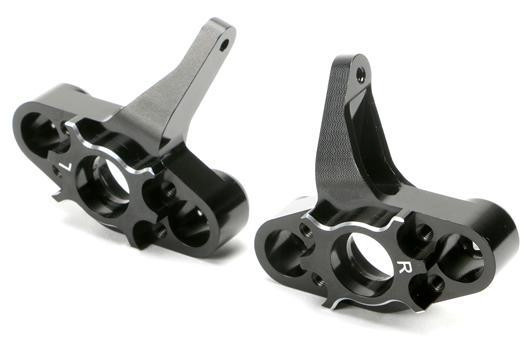 Team Magic E5 Option Part - CNC Machined Steering Block - Black 2p amc