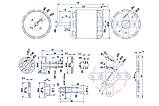 Двигун для літаків безколекторний електродвигун T-Motor AT4130 KV450 6S запчастини для РУ RC літаків amc, фото 6