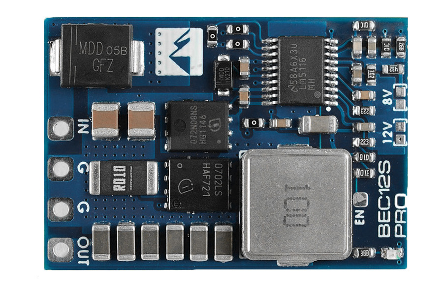 Регулятор живлення Matek BEC 12S PRO 6-55V — 5V/8V/12V 5A amc