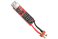 Зарядний пристрій USB Readytosky 2-6S для мобільних T-Plug комплектуючі для радіокерованих моделей amc