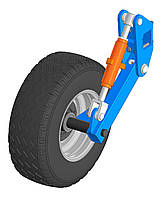 Кронштейн опорного колеса в зборі праве KASI