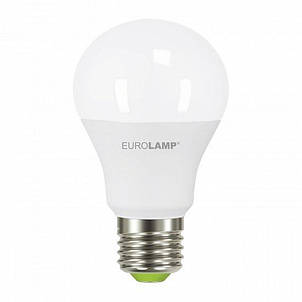 LED Лампа EUROLAMP EKO A60 12W E27 3000K, фото 2