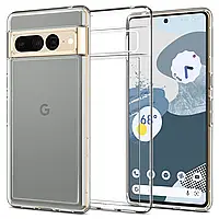 Чехол Spigen для Google Pixel 7 Pro - Ultra Hybrid, Crystal Clear (ACS04726)