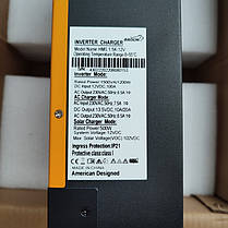 Гібридний інвертор ДБЖ LEXRON/BAISON HMS-1.5-1200W, 1200W, 12V, струм заряду до 80A, 170-280V, MPPT 80А, 102 Vdc, фото 2