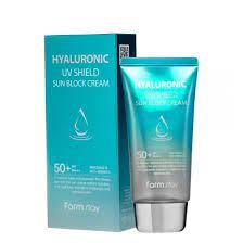 Сонцезахисний крем для обличчя та тіла FarmStay Hyaluronic UV Shield Sun Block Cream SPF50+ PA+++, 70 мл
