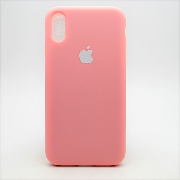 Чохол накладка New Silicon Сase для iPhone XR Pink, фото 1