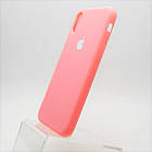 Чохол накладка New Silicon Сase для iPhone XR Pink, фото 3