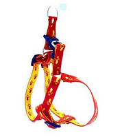 Шлея для собак капронова Лапки для декоративних собак №1