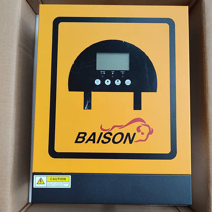 Гібридний інвертор ДБЖ LEXRON/BAISON SM-2400-24-BS 2400W 24V струм заряду до 80A, 170-280V MPPT 80А, 450 Vdc, фото 1