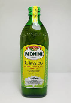 Оливкова олія Monini Classico Olio Extra Vergine di Olio (Моніні Класик першого холодного пресування), 1 л