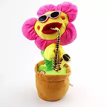 Саксофоніст, що танцює, Dancing Sunflower Рожевий, що тоне,, фото 4
