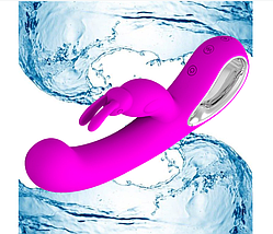 Кліторальний масажер BUNNY VIBRATOR SEX GADGET, фото 2